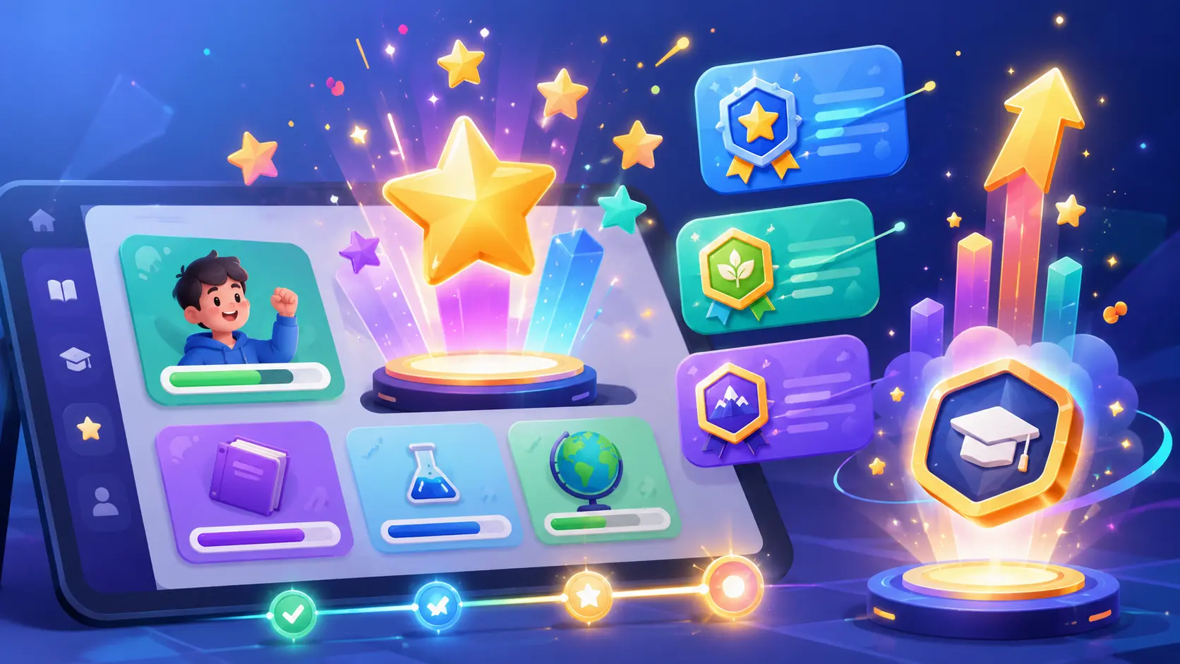 Игровые механики и переменное подкрепление в обучении
